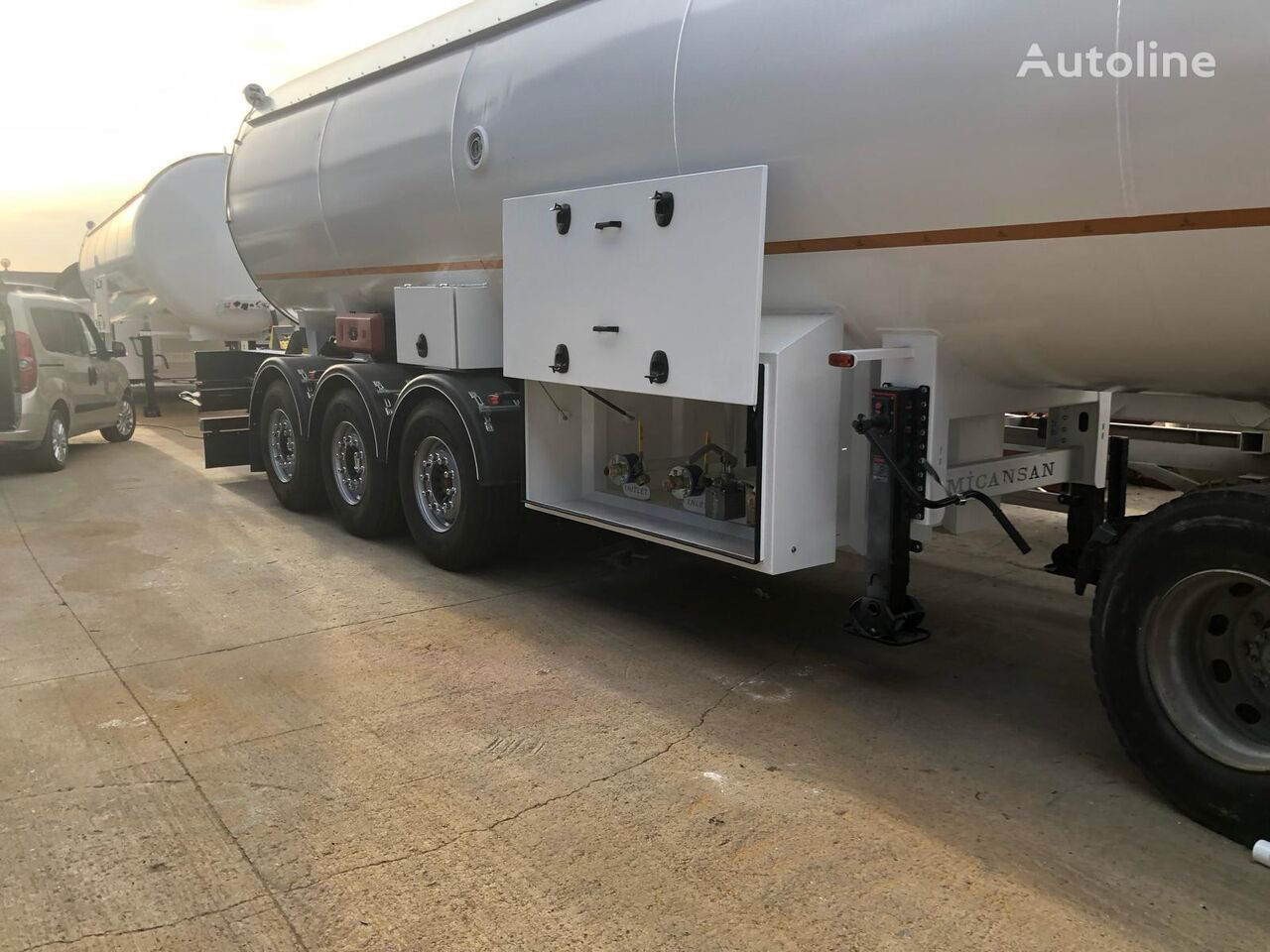 nová cisterna LPG Micansan READY FOR SHIPMENT 45 M3 LPG GAS TANKER SEMITRAIL