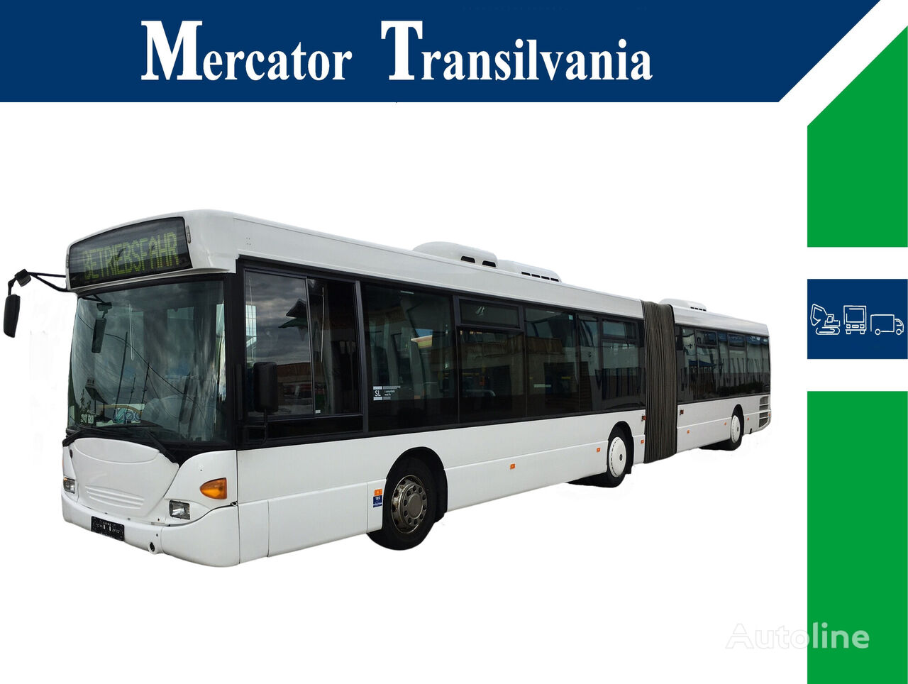 článkový autobus Scania CI 94 | Clima | 64+35 locuri