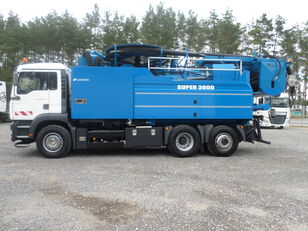 Čistenie kanalizácie MAN WUKO Wiedemann Super 3000 z recyklingiem PRZEBIEG 53 777 km