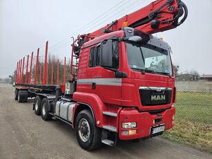 nákladné auto na prepravu dreva MAN TGS 480 6x6