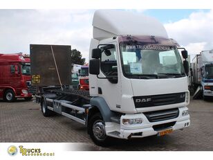 nákladné auto podvozok DAF LF 55 .220 + EURO 5 + DHOLANDIA LIFT 12T