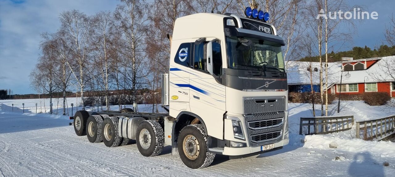 nákladné auto podvozok Volvo FH750 NEW ENGINE/GEARBOX