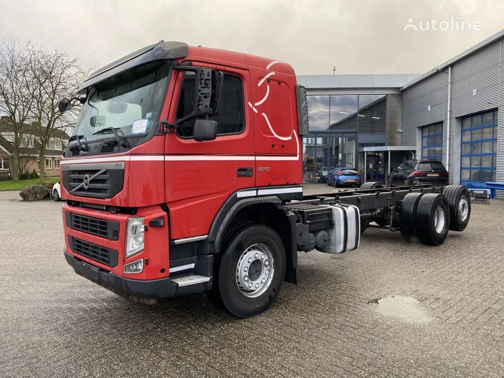 nákladné auto podvozok Volvo FM11-370 / MANUAL / 9 TONS FRONT AXLE / EPG / AIRCO / LEATHER /