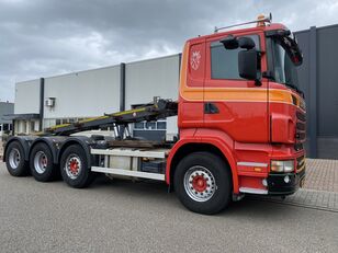 nákladné auto s káblovým systémom Scania R440 8x4 NCH Container / Manual
