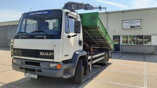 sklápač DAF 55.180 Ti  6 Cylinders Euro 2 / HIAB 650 Rotator x 4