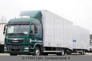 nákladné vozidlo na prepravu automobilov MAN TGM15.290 + príves na prepravu automobilov