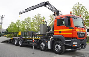 nákladné vozidlo na prepravu automobilov MAN TGS 35.360 E5 EEV 8×2 / HDS HIAB XS 166 HIDUO / Tow truck