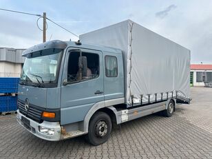 nákladné vozidlo na prepravu automobilov Mercedes-Benz Atego 818 / Seilwinde