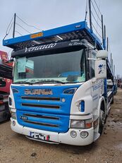 nákladné vozidlo na prepravu automobilov Scania P420 + príves na prepravu automobilov