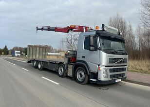 nákladné vozidlo na prepravu automobilov Volvo FM 440 8X2 EURO 5 LAWETA -NAJAZD HDS HMF 1220 K 3