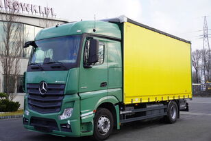 nákladne vozidlo s posuvnou plachtou Mercedes-Benz Actros 1845 E6 Curtain 15 Euro pallets / 290000 km!!