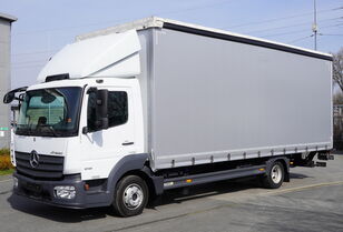 nákladne vozidlo s posuvnou plachtou Mercedes-Benz Atego 818 E6 Dropside curtain 18 pallets / Tail lift