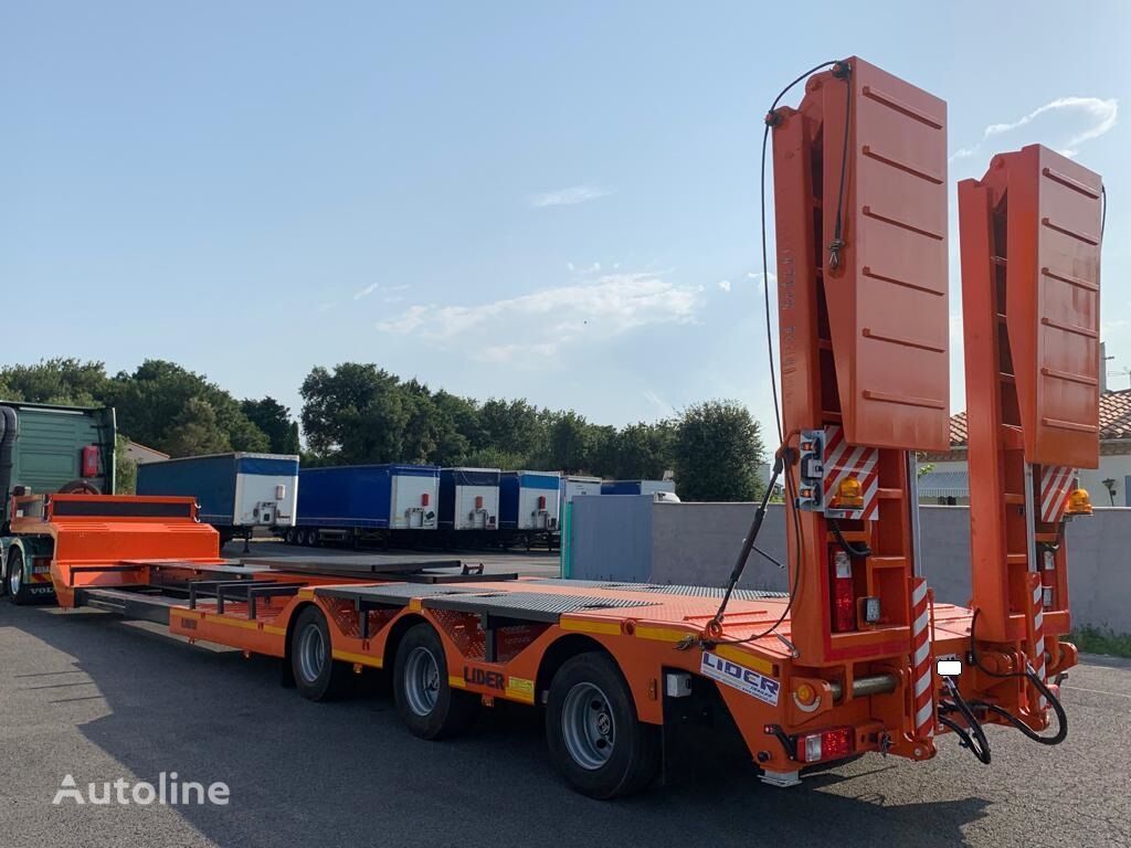 nový náves podvalník Lider 2024 YEAR NEW LOWBED TRAILER FOR SALE (MANUFACTURER COMPANY)