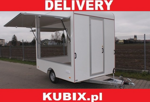 nový predajný príves Tomplan TH 302.01 DMC 1300kg commercial trailer with furniture