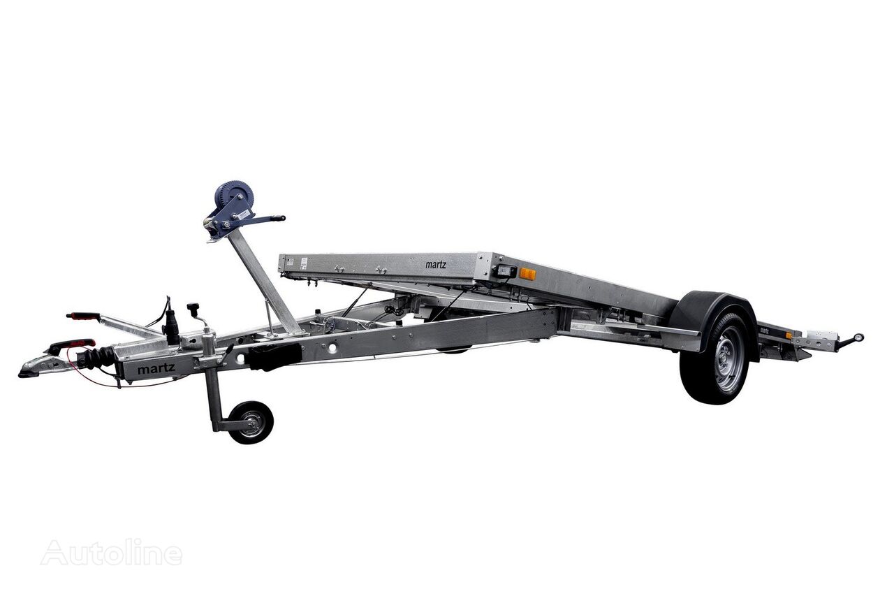 nový príves na prepravu automobilov Martz Tieflader 350