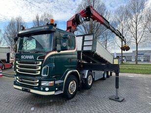 sklápač Scania G480 kipper + HMF 4020 K6- 3seiten kipper - 8x2 - Euro 5