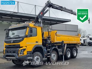 VOLVO FMX 500 6×2 Euro 6 Kipper /Kraan dump truck – Machitruck