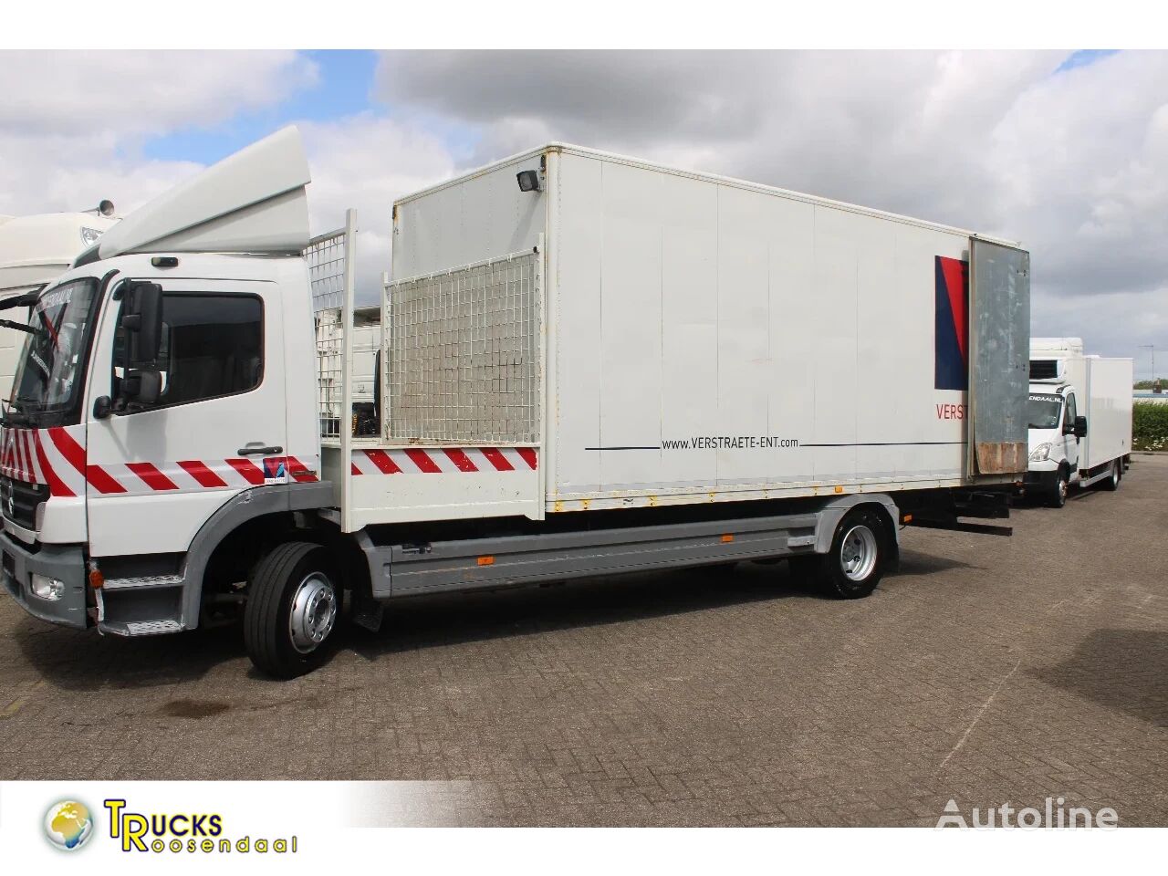 skriňové auto Mercedes-Benz Atego 1218 + EURO 5 + manual