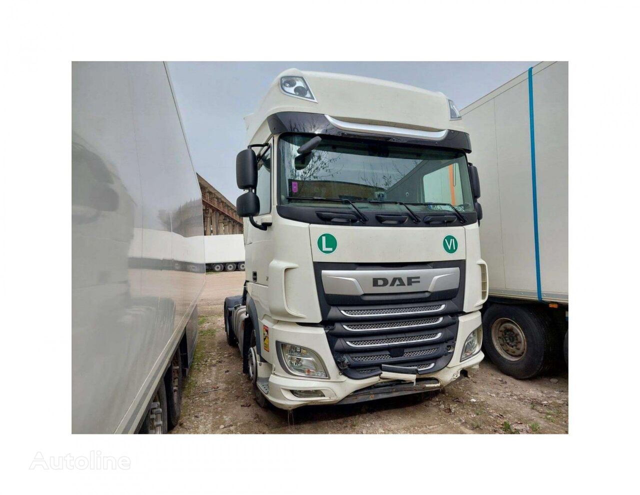 ťahač DAF XF 480 SSC MIN po nehode