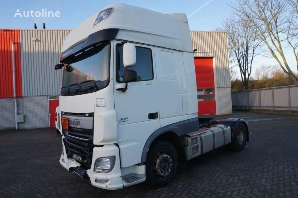 ťahač DAF XF106-460 / ENGINE RUNNING / DOUBLE TANK / DEB / AIRCO / MANUAL