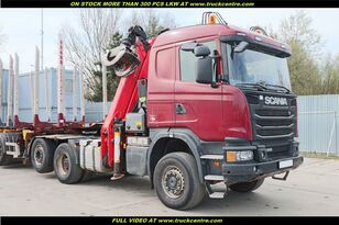 ťahač Scania G 490, 6x4, EURO 6, RETARDER, CRANE PALFINGER