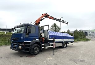 valník IVECO 190S33 Stralis 4×2 Brücke / Kran