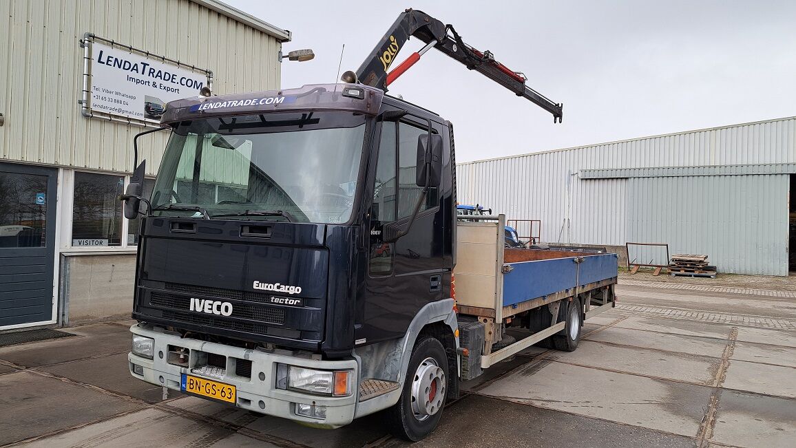 valník IVECO EuroCargo 80E17 * Crane 2 x Rotator Function *