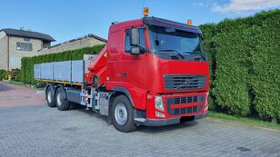 valník Volvo FH13 500 6x4 Flatbed Crane HMF 2820 K3