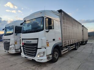 valník s plachtou DAF XF 106.440/ EURO 6 / ZESTAW PRZESTRZENNY / + príves plachta