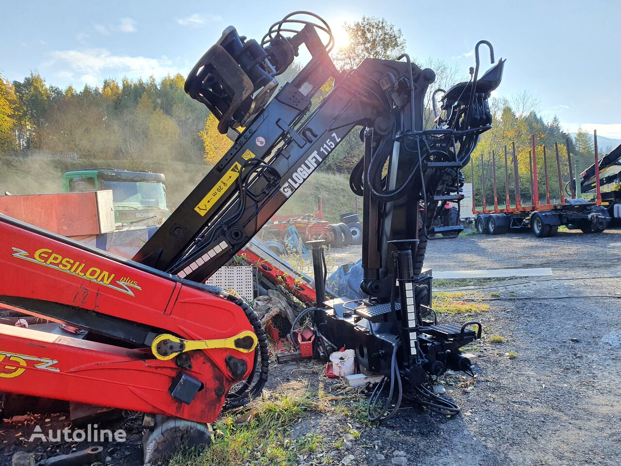 hydraulická ruka Loglift 115Z